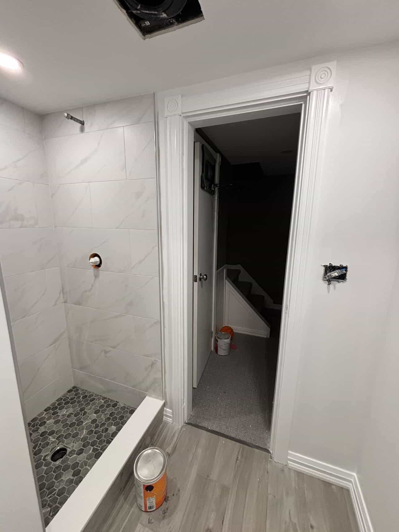 Bathroom renovation and painting work